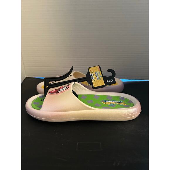 Soccer Slides Sizes 3 kids SpongeBob SquarePants Patrick Slip On Shoes - Picture 5 of 7